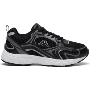 Kappa - Sneakers Uomo Donna Nero - Logo Mygido