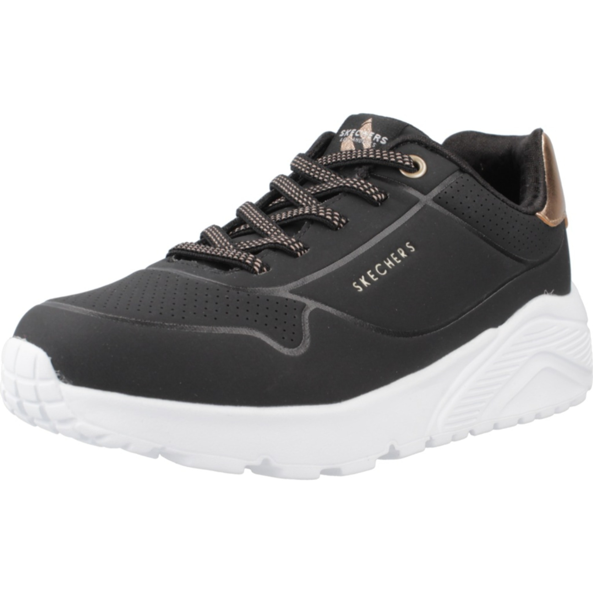 Zapatillas Niña de la marca SKECHERS  modelo UNO LITE-METALLIC MO Black