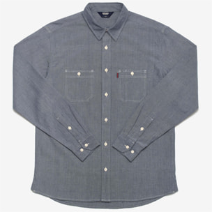 Camicie Sebago Uomo Blu SHEETBEND