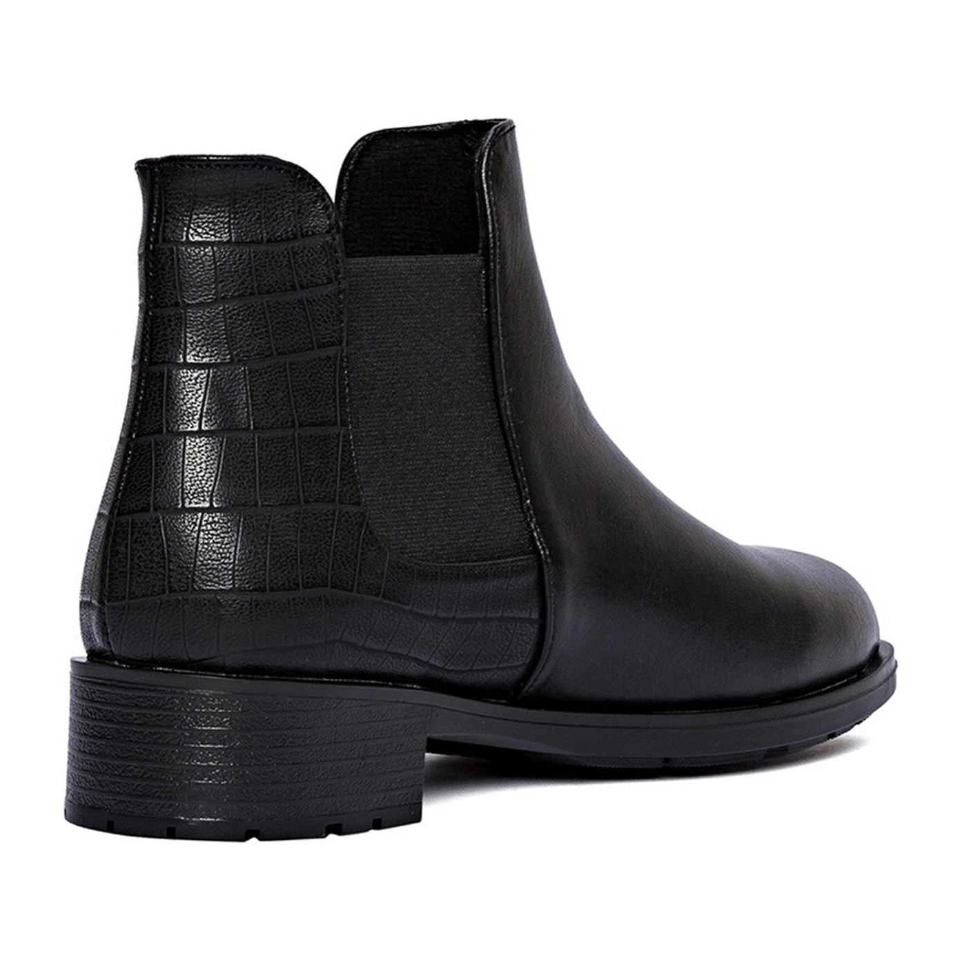 Stivaletto chelsea Donna colore Nero