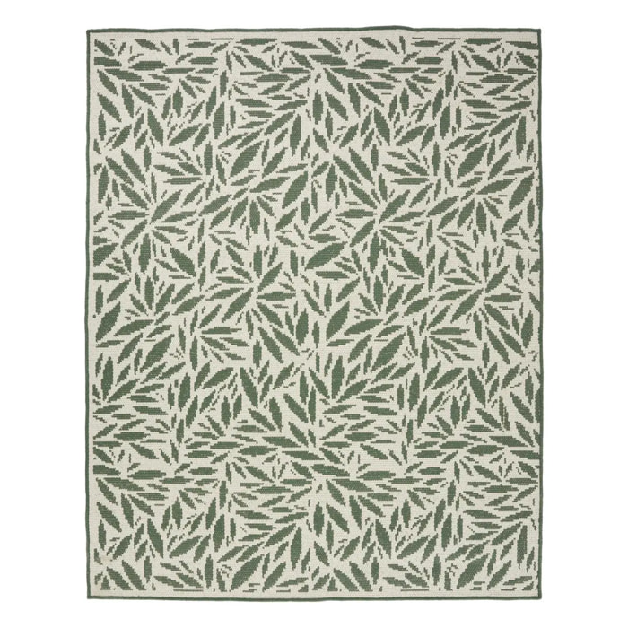 Tapis d extérieur "Ilanga" vert 100x150cm
