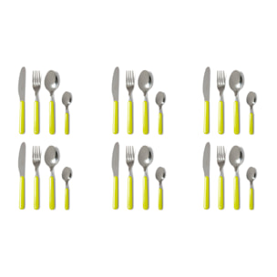 Service 24 couverts Excelsa – Fashion, Acier Vert