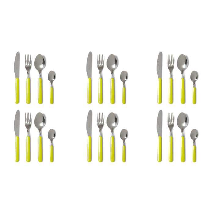 Service 24 couverts Excelsa – Fashion, Acier Vert