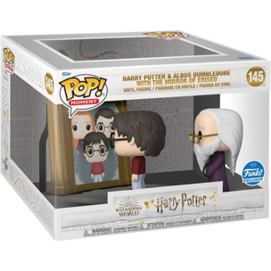 Harry Potter Funko Pop Vinile Figura Harry e Albus con Specchio delle Brame 9cm