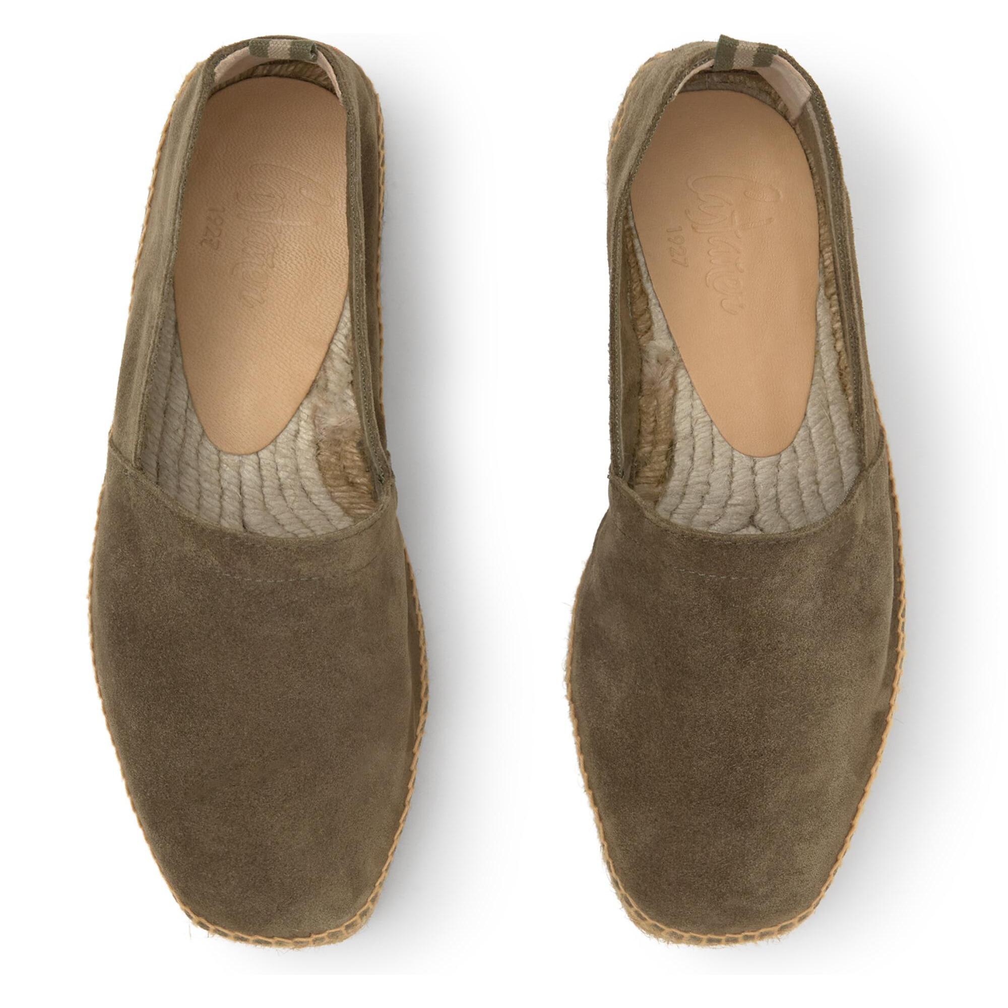 Icónica alpargata Pablo estilo camping en serraje