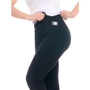 Leone Pantalón deportivo básico con puños