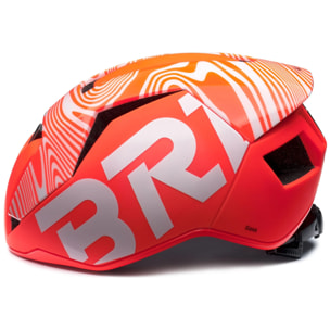 Caschi Briko Uomo Donna Rosso Gass Graphik