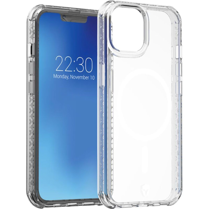 Coque FORCE CASE iPhone 14 Air Magsafe transparent