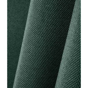 Rideau occultant uni tramé - Vert sapin