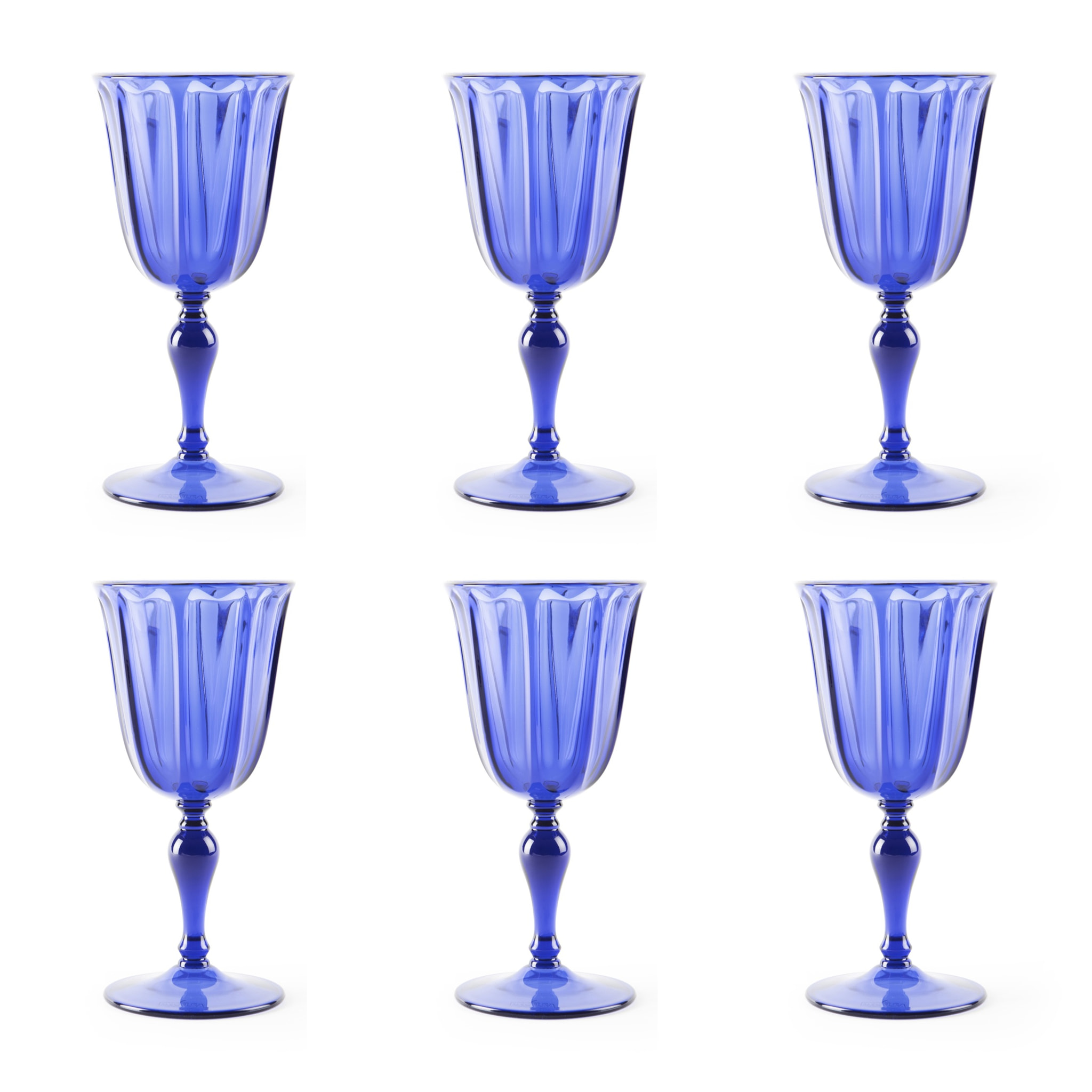 Set 6 Calici Excelsa – Country, Plastica Blu 25 cl