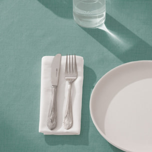 Nappe unie anti-tâches BRIA JADE