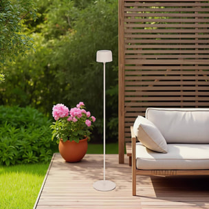 Lampadaire Bolty solaire argile H120cm