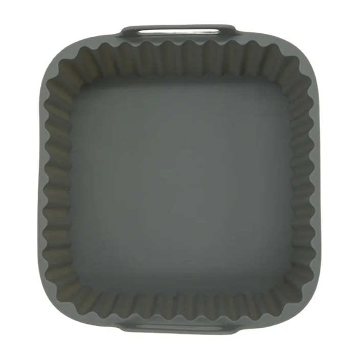 Panier pour air fryer carrés en silicone Fackelmann