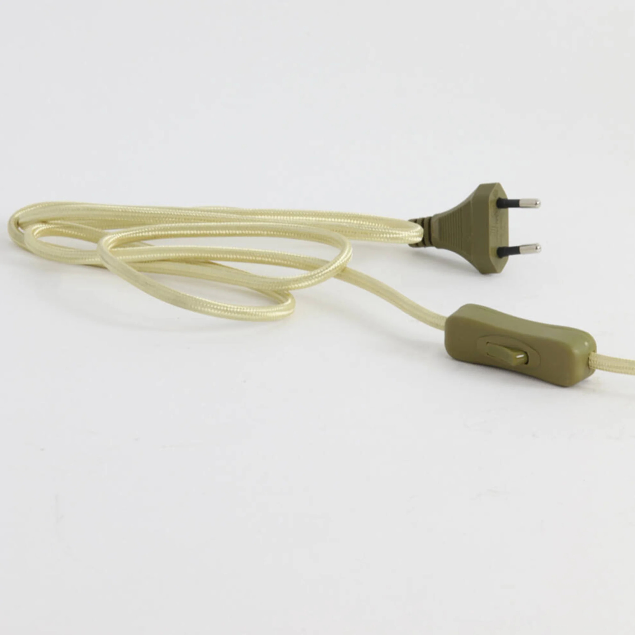 Lampe à poser en plastique doré - Monkey