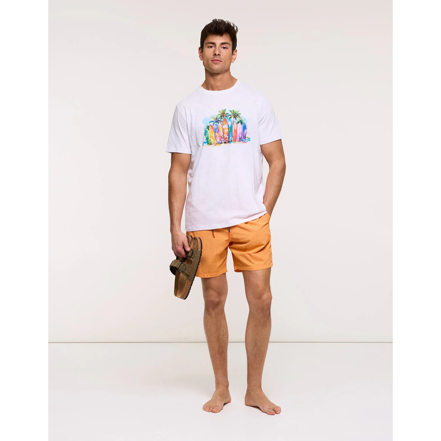 Bañador Naranja Claro - Foxer