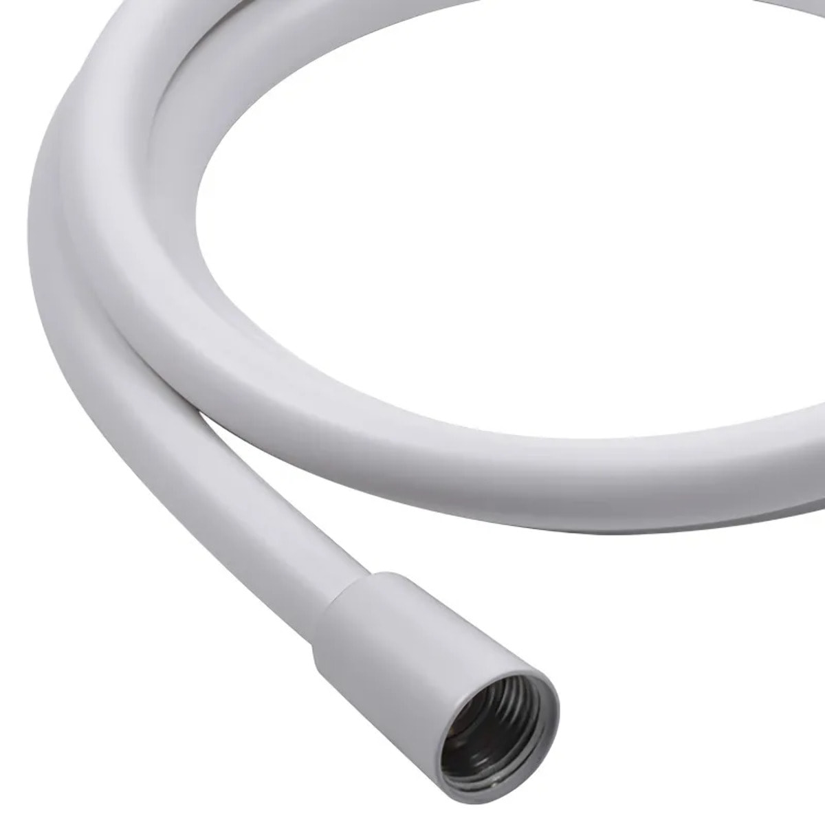 MSV Thaïs – Flexible de douche renforcé PVC 1,50 m Blanc matt
