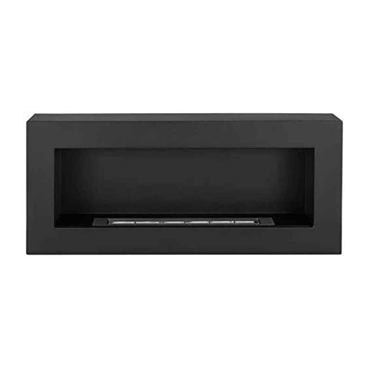 Siena - Camino a bioetanolo da parete 90x12xH40 cm