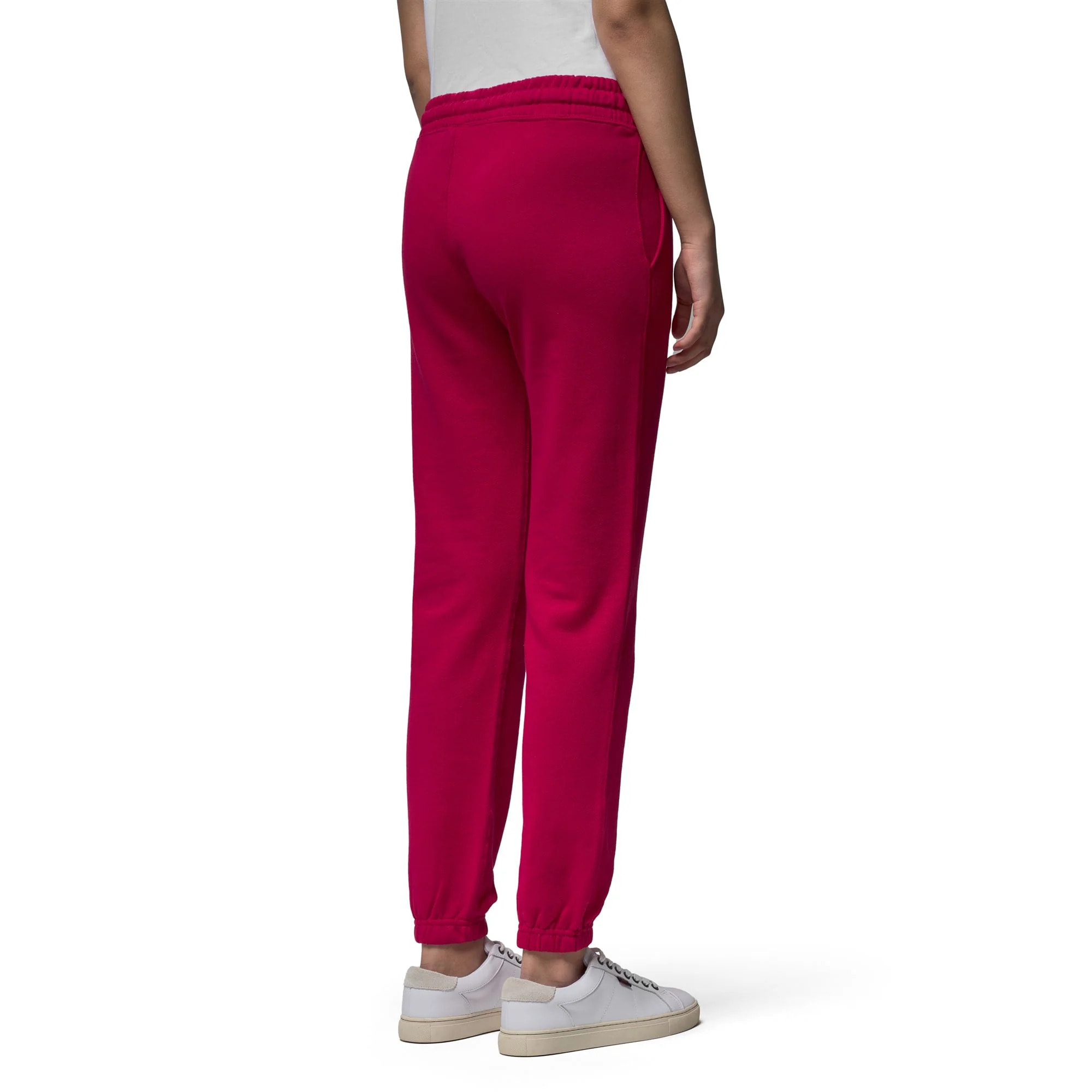 Kappa - Pantalones Mujer Rojo - Karima French Terry