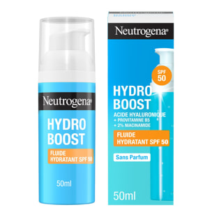 Hydro Boost SPF 50 - Fluide Hydratant avec acide hyaluronique B5 et niacinamide Hydro Boost 50ml
