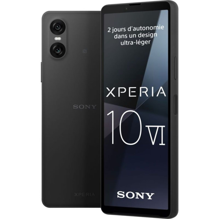 Smartphone SONY Xperia 10 VI Noir 128Go 5G