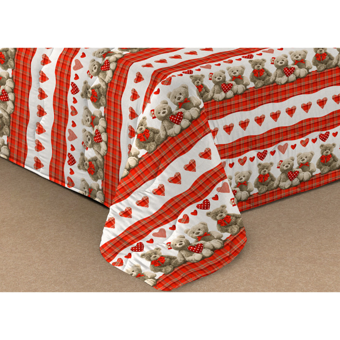 Trapunta Invernale Scaldanotti Teddy
