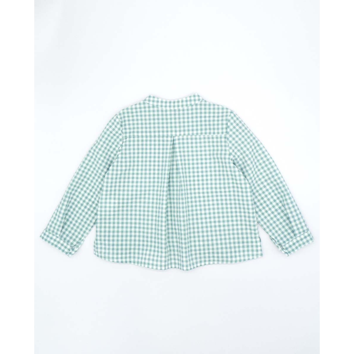 CAMISA CUADRO VICHY VERDE