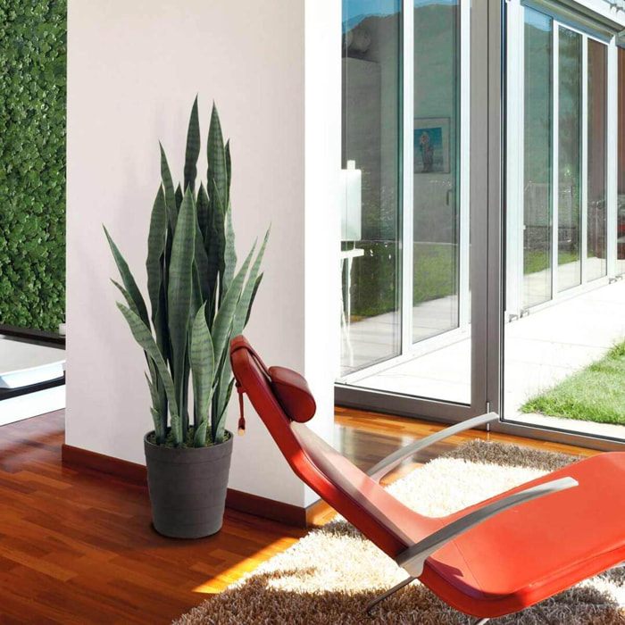 Planta Artificial Lengua De Tigre 105 Cm