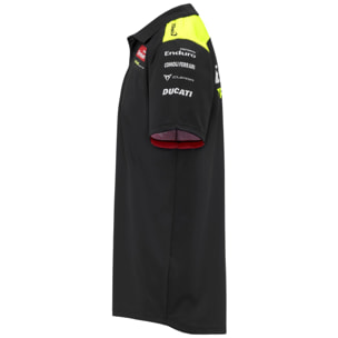 Polo Shirts Kappa Uomo Acrazon Vr46 Nero