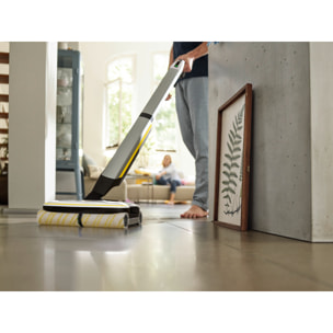 Nettoyeur de sols sans fil Karcher FC 7 Cordless Plus Stone *EU - Autonomie 45 min- 500 tr/min- Rouleaux spécial carrelage