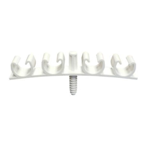 Fixation de tubes multicouche, PER et cuivre gainé ING FIXATION FIX-RING Multi quadruple - Ø 16 à 20 mm - Boîte de 25 pièces - A332100
