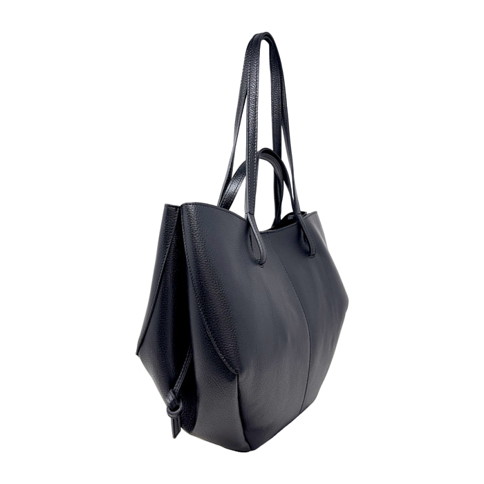 Borsa a Mano Shopper a Spalla da Donna in Pelle Dollaro