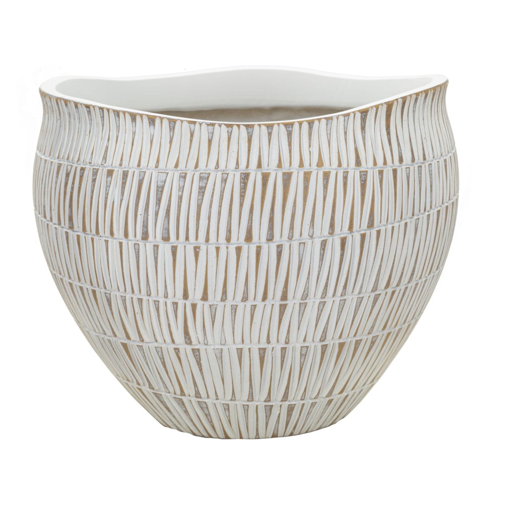 CACHEPOT RESINA STIKY CM Ø 30,5X24,5