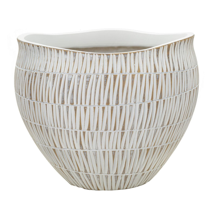 CACHEPOT RESINA STIKY CM Ø 30,5X24,5