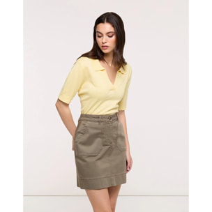 Falda Mini Caqui - Eduliara II
