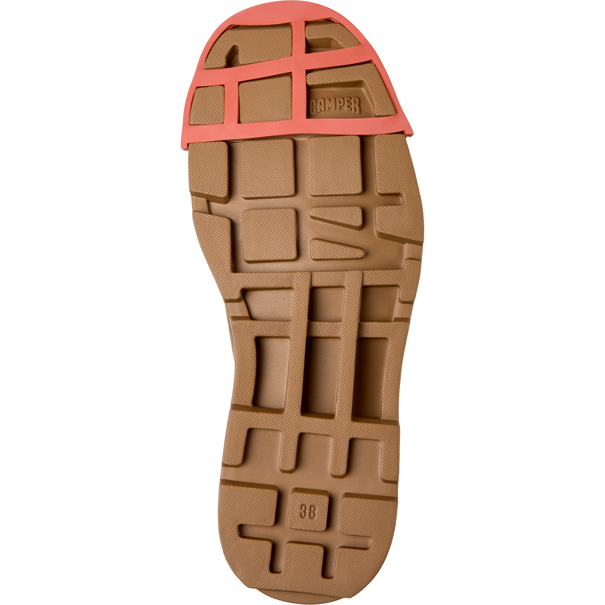 Scarpe stringate - CAMPER Junction - Marrone - Pelle scamosciata