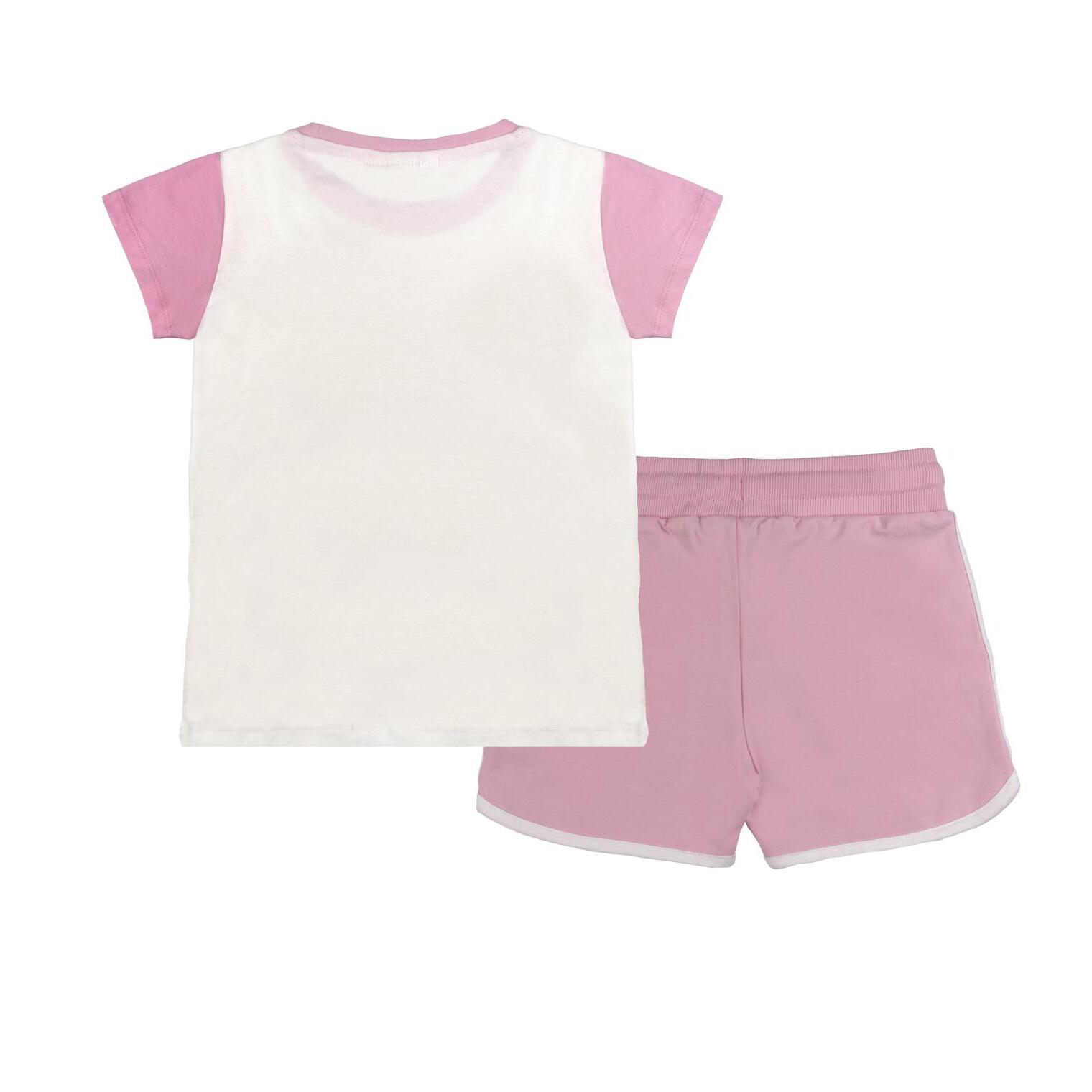 Set da bambina t-shirt + pantaloncini Candyland