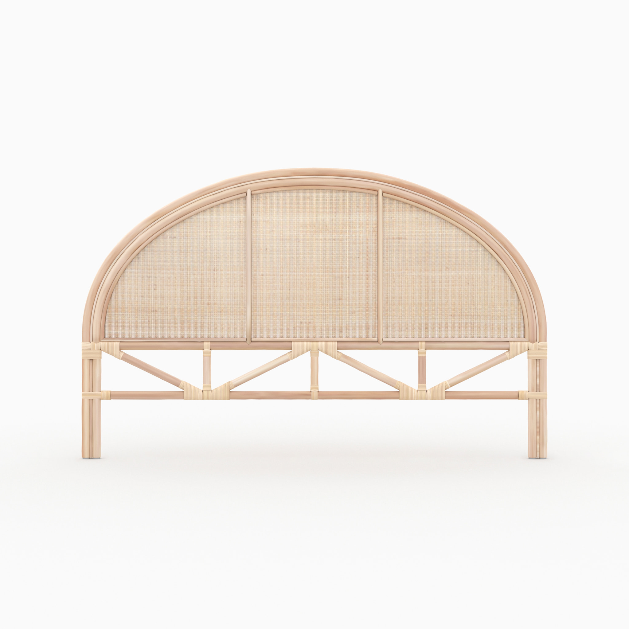 Tête de lit en rotin naturel 160 cm - Madya
