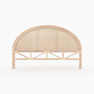 Tête de lit en rotin naturel 160 cm - Madya