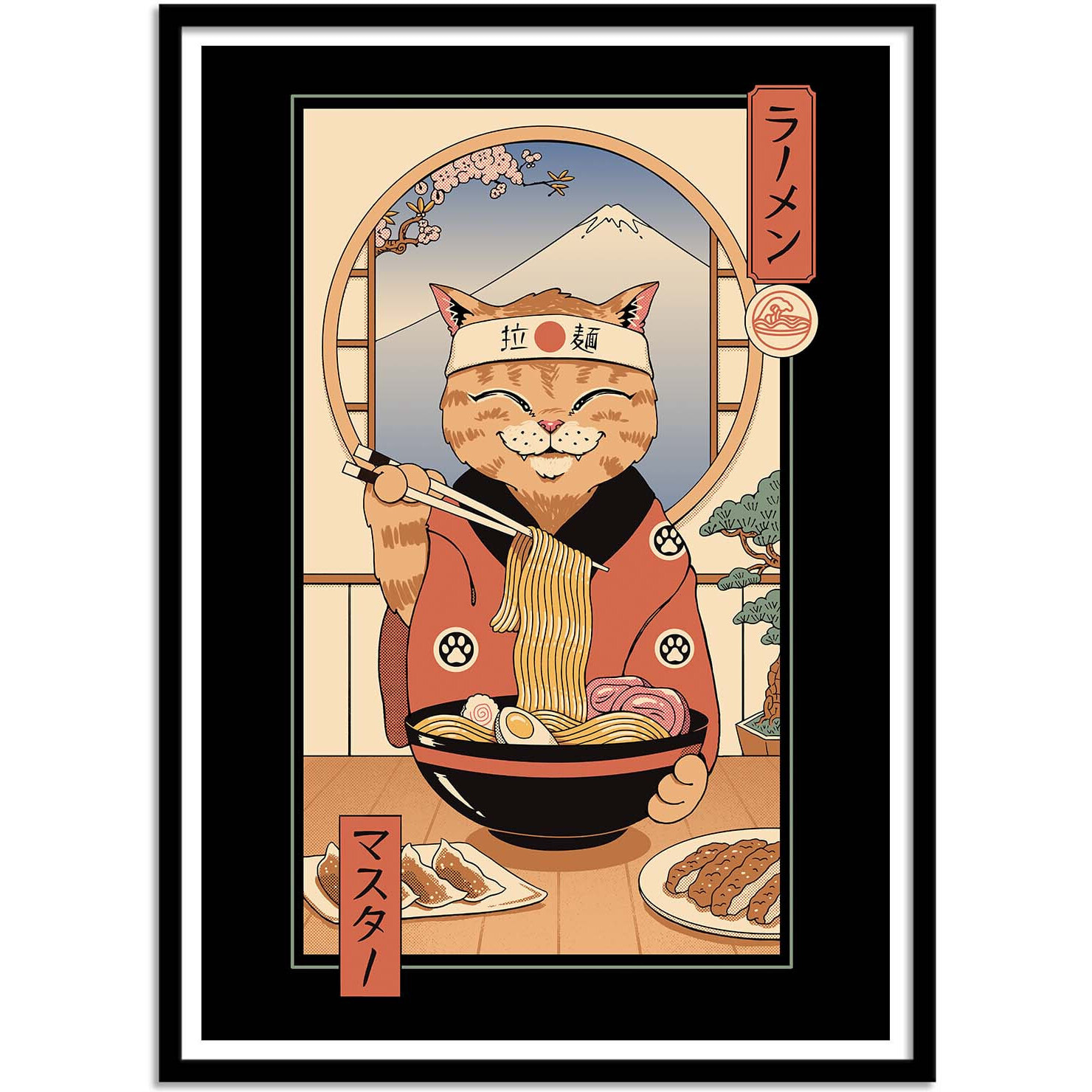 Affiche - Ramen Meowster - Vincent Trinidad