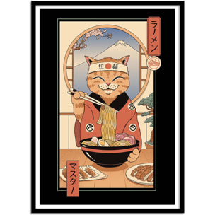 Affiche - Ramen Meowster - Vincent Trinidad