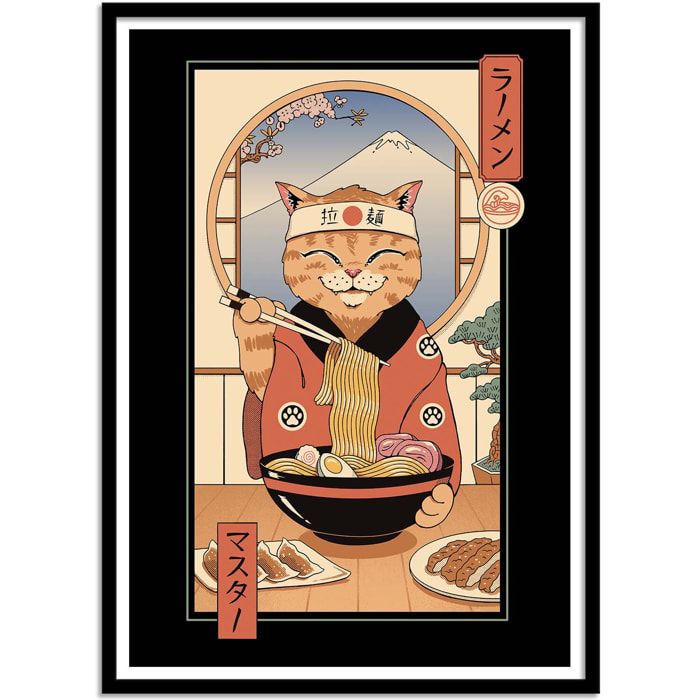 Affiche - Ramen Meowster - Vincent Trinidad
