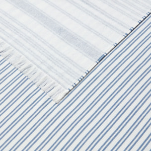 Toalla doble faz tejido y rizo Bima color azul oscuro