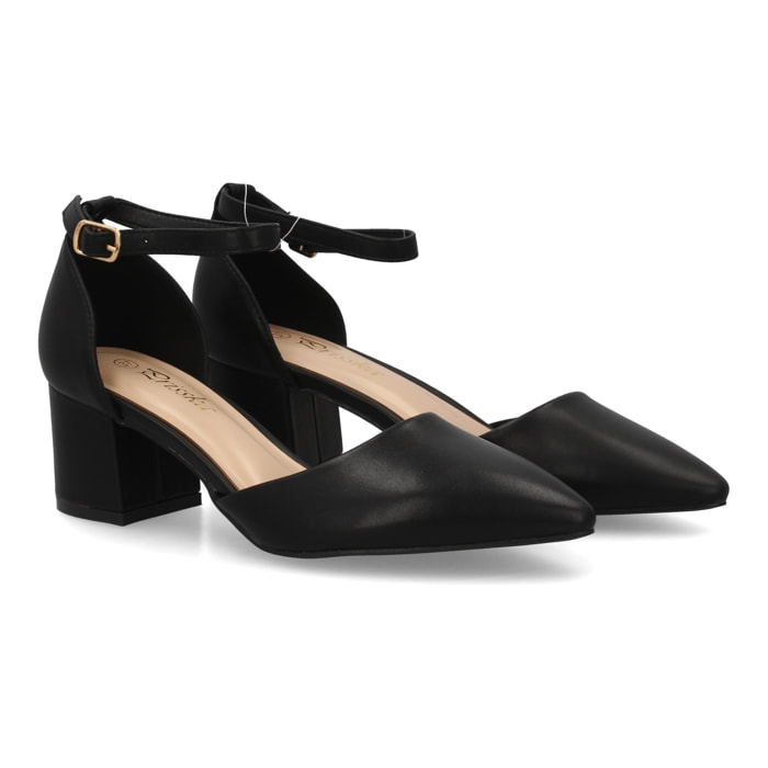 Zapato tacón cómodo elegante para mujer