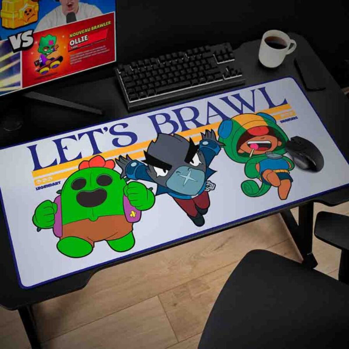 Tapis de souris SUBSONIC XXL DESK MAT LET'S BRAWL
