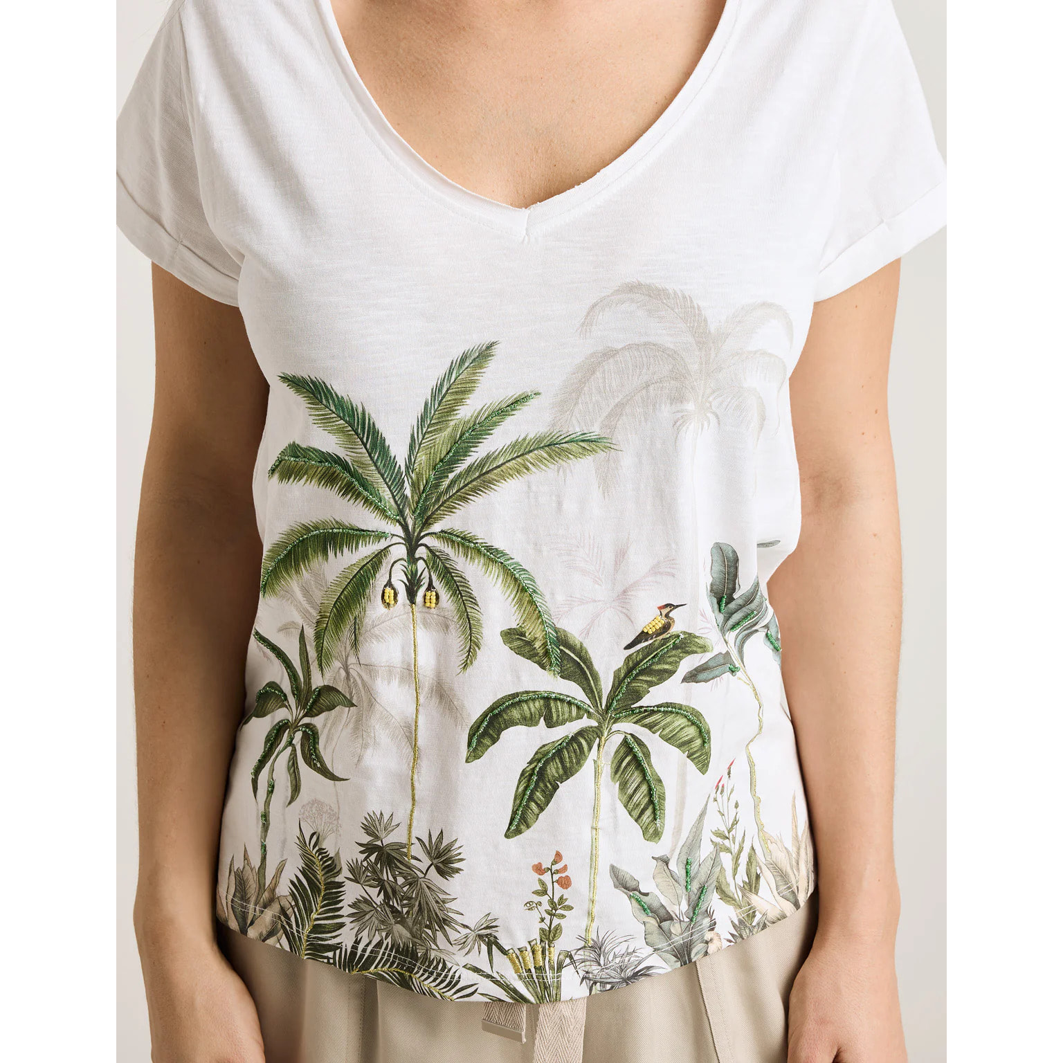 Camiseta Manga Corta Blanco - Jinter