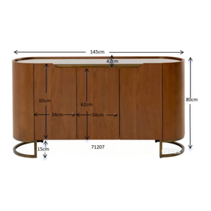Buffet Giorgio 3 portes Kare Design