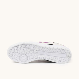 MUNICH CONTINENTAL 970 Zapatillas de Fútbol Sala Profesionales Blancas y Moradas