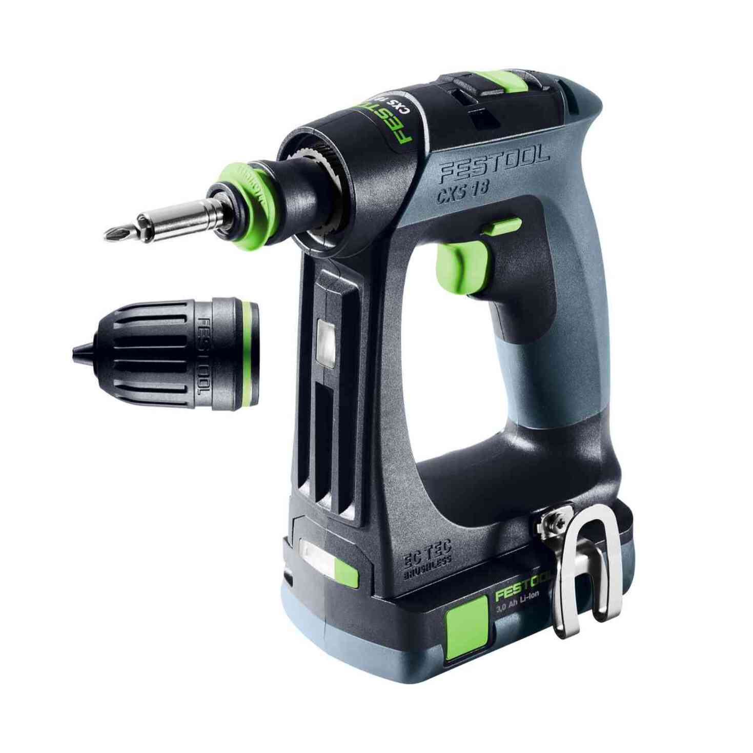 Perceuse-visseuse sans fil CXS 18 C 3,0-Plus - FESTOOL - 2 batteries 18V 3.0AH - Chargeur - Systainer - 576883