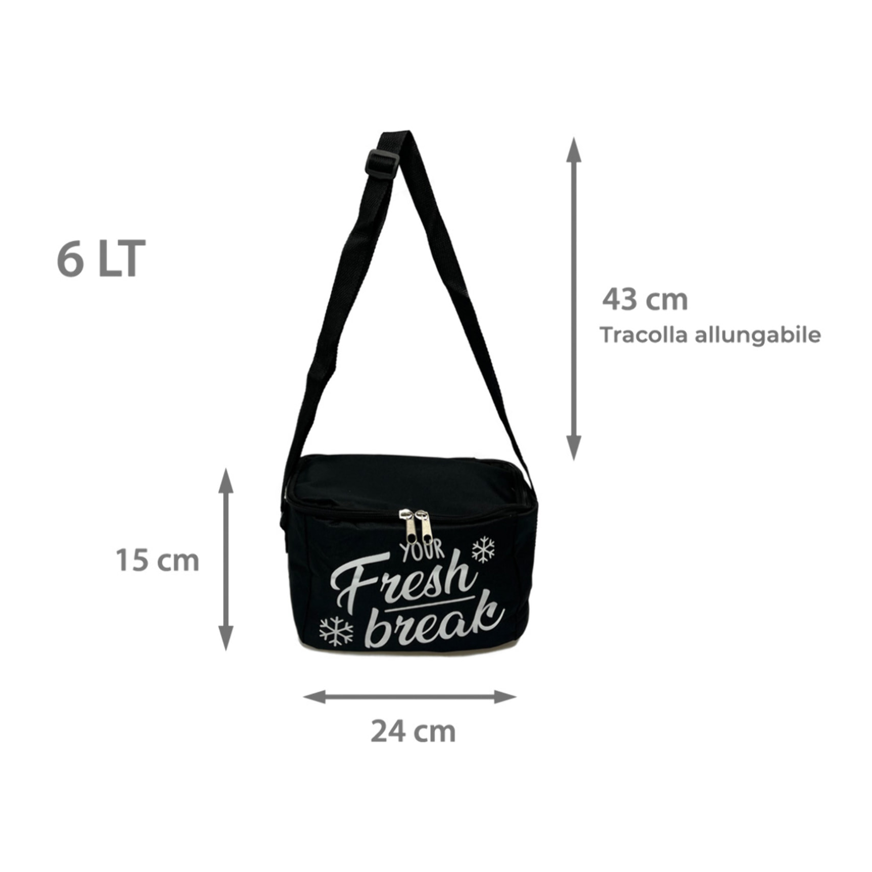 Borsa Termica Mare Spiaggia Fresh Break 6L