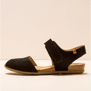 Sandalias N5206 LUX SUEDE BLACK/ STELLA color Black